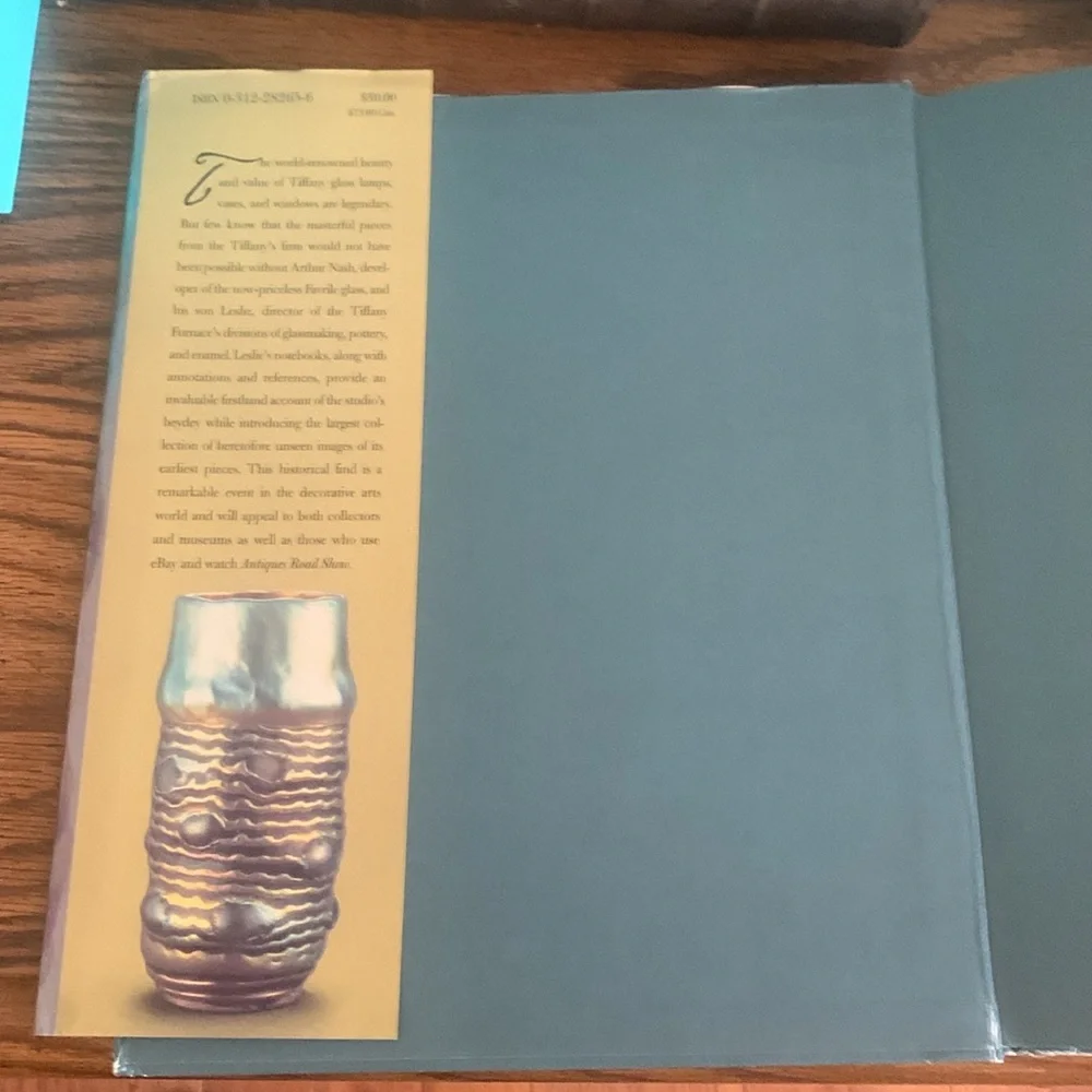 Tiffany Glassmaking: The Nash Notebooks tco coffee table history hardcover 718